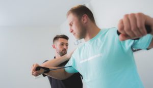 Rotator cuff rehab exercise